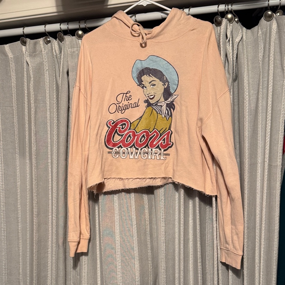 Coors Cowgirl Graphic Hoodie